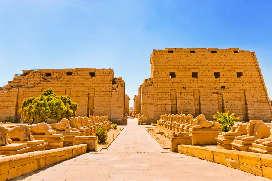 Karnak at first light