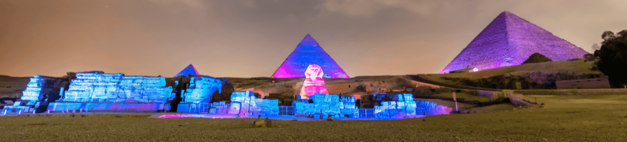 Sound and Light Show at the Giza Pyramids